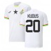 Ghana Mohammed Kudus #20 Voetbalkleding Thuisshirt WK 2022 Korte Mouwen